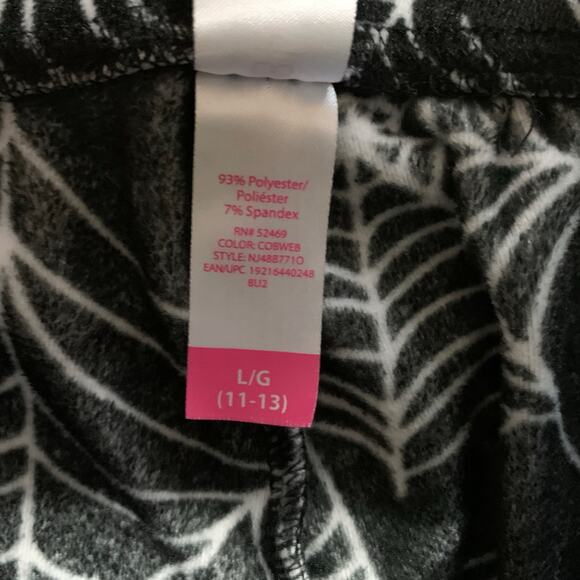 No Boundaries Cobweb Velour Leggings Stretchy Soft Pants Women's L 11/13 - Picture 8 of 9